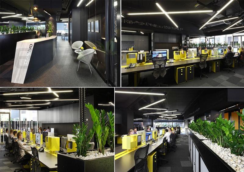 Customized 24V Dual row 560 led/m CCT  bi color Ra95 2216 led strip application with alu channel