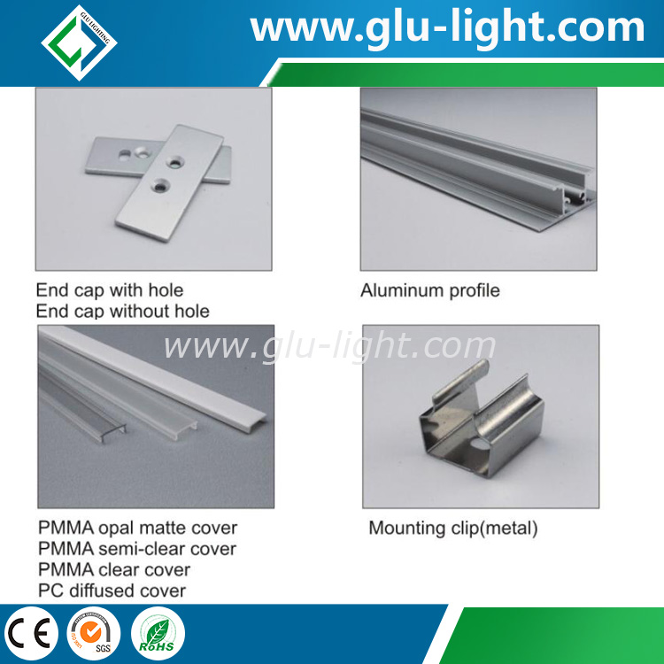 product-578-564 Up and Down Aluminium Led Lighting Profile for Hotel