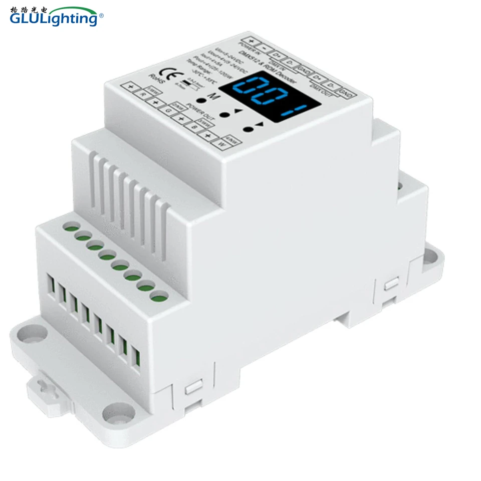 Dekoder CVDMX512 & RDM Tipe Rel 4 Saluran