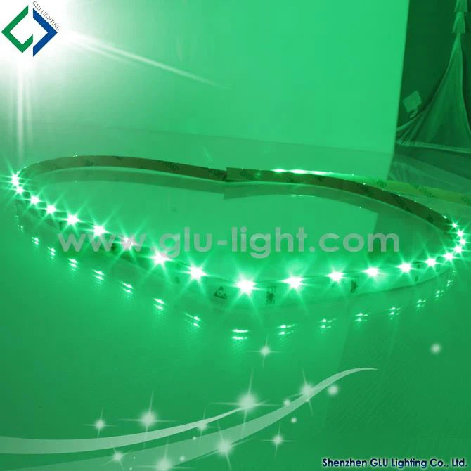 China shenzhen manufacturer 12V green side emitting Epistar 3014 led stripe