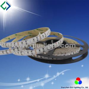 12V 10mm Lebar 4 OZ PCB Kecerahan Tinggi 90leds / m 5050 RGB Led Strip